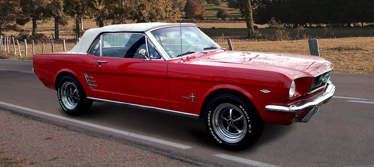 Mustang Convertible 66